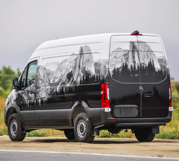 Turn Every Vehicle Into a Marketing Asset with Custom Vehicle Wraps sprinter wrap design